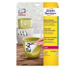 Etichette adesive Avery resistenti in poliestere bianco 99,1x42,3mm, 12 etichette per foglio, adesivo rimovibile, laser, 20 fogli