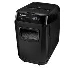 Distruggidocumenti Fellowes Automax 200C, taglio a frammento, 200 fogli, nero