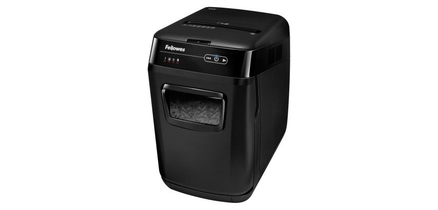 Fellowes AutoMax 150C Cross-Cut Shredder Security Level P-4 150 Automatic & 8 Manual Sheets