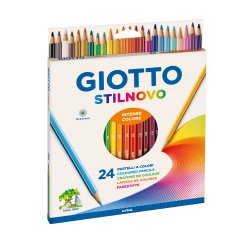 Promozione speciale pack 1 cf da 24 pastelli stilnovo giotto e 1 cf di album da disegno fabriano a4 in omaggio