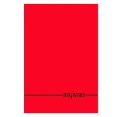 Registro a righe A4 29,7 x 21 cm 192+2 fogli in colori assortiti