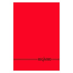 Registro a righe A4 29,7 x 21 cm 192+2 fogli in colori assortiti