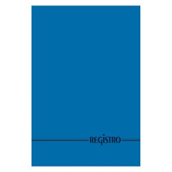 Registro Blu a quadretti A4 29,7 x 21 cm 60 g/m² 192+2 fogli