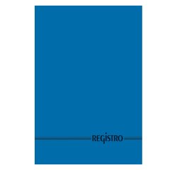 Registro Blu a quadretti A4 29,7 x 21 cm 60 g/m² 192+2 fogli