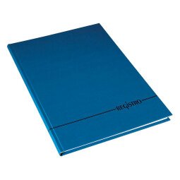 Registro Blu A quadretti A4 29,7 x 21 cm 60 g/m² 200 fogli