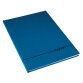 Registro Copertina rigida Blu A righe A4 29,7 x 21 cm 200 fogli
