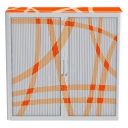 Armadio Paperflow arancione 1.040 x 1.100 x 415 mm