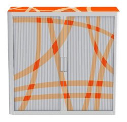 Armadio Paperflow arancione 1.040 x 1.100 x 415 mm