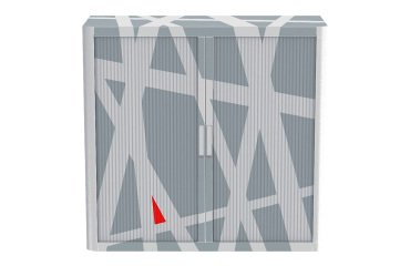 Armadio Paperflow grigio 1.040 x 1.100 x 415 mm