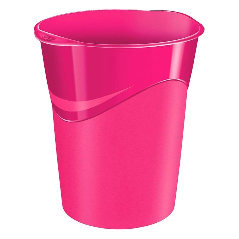 Cestino gettacarta CEP Gloss Rosa 30,5 x 29 x 33,4 cm