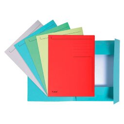 Exacompta 3-flap folders A4 Assorted 24.5 x 0.2 x 35 cm 25 Pieces