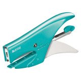 Cucitrice a pinza Leitz Wow 5547 fino a 15 fogli azzurro tiffany