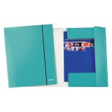 Leitz Folder with 3 flaps WoW A4 Blue Cardboard