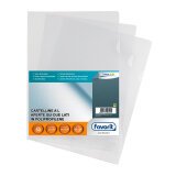 FAVORIT L-shape folders Pratic Transparent 2230 cm 50 Pieces