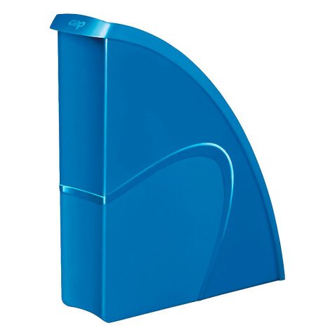 Portariviste CEP Gloss Blu 24 x 32 cm polistirene 8,5 x 31 x 27 cm
