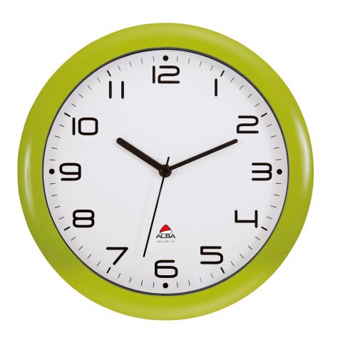 Alba Analog Wall Clock HORNEW V 30 x 5.5cm Green