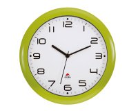 Orologio da parete al quarzo Alba 30 x 5,5 cm verde-bianco