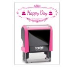 Timbro Trodat Printy 4912 "Happy day" fucsia