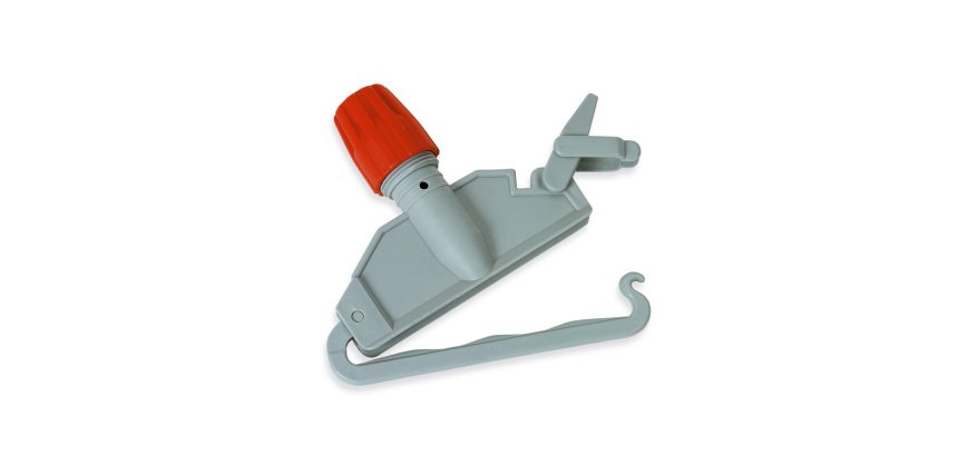 Pinza in plastica per mop 0026I grigio 17 x 42 cm