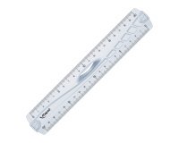Maped Ruler Geometric Clear