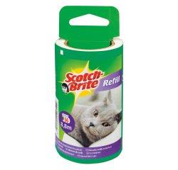 Scotch-Brite Lint Roller Refill LR2 N/A White 56 Sheets