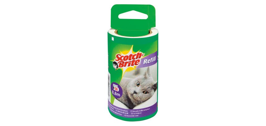 Scotch-Brite Lint Roller Refill LR2 N/A White 56 Sheets