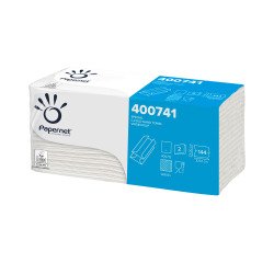 Asciugamano Piegato C Papernet 2 veli 20 clip da 144 servizi