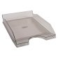 Office Depot Letter Tray C4 Transparent Smoke Finish 25.5 x 34.8 x 6.5 cm