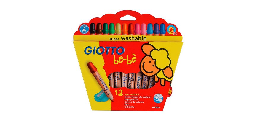 Super Matitoni GIOTTO Bebè assortiti 12 pezzi