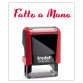 Timbro Trodat Printy 4910 "Fatto a mano" rosso