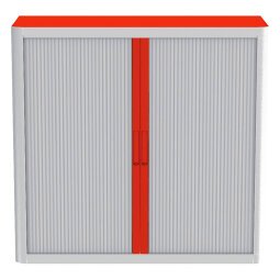 Armadio Paperflow grigio-rosso 1.040 x 1.100 x 415 mm