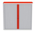 Armadio Paperflow grigio-rosso 1.040 x 1.100 x 415 mm