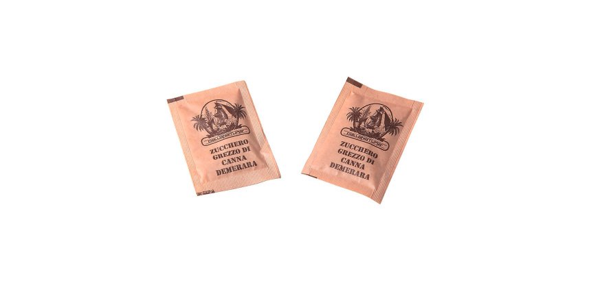 Zucchero di canna grezzo marroncino 90 unità