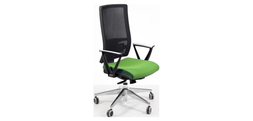 Sedia girevole UNISIT NDAY Nereide Target verde