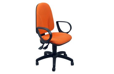 Sedia operativa Eco Smart girevole UNISIT Team TMSY arancione