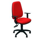 Sedia girevole UNISIT TETE Teti Eco rosso
