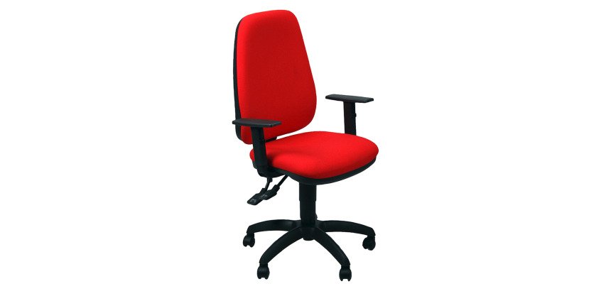 Sedia girevole UNISIT TETE Teti Eco rosso