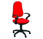 Sedia operativa Eco Smart girevole UNISIT Ariel AICP/ER rosso