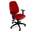 Sedia girevole UNISIT CRSY rosso