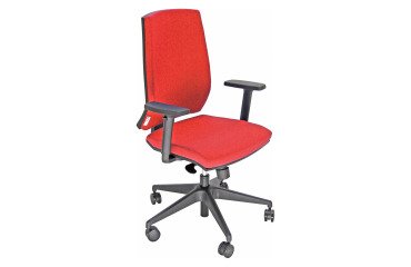 Sedia girevole UNISIT LR1SE Larissa Ignifugo rosso