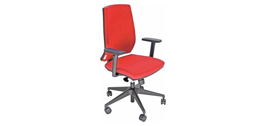 Sedia girevole UNISIT LR1SE Larissa Ignifugo rosso