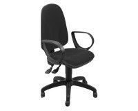 En_sedia girevole nero unisit team operatdl