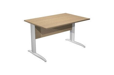 Scrivania a T Base Plus 120 x 80 x 72 cm