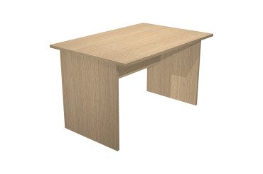 Scrivania con gambe pannello Lione l 120 x p 80 x h 72 cm