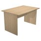 Scrivania con gambe pannello Lione l 120 x p 80 x h 72 cm
