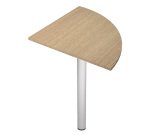 Angolare 800 x 800 mm per unire due scrivanie