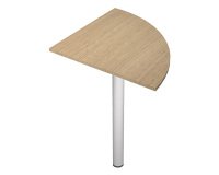 Angolare 800 x 800 mm per unire due scrivanie