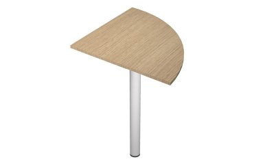 Angolare 800 x 800 mm per unire due scrivanie