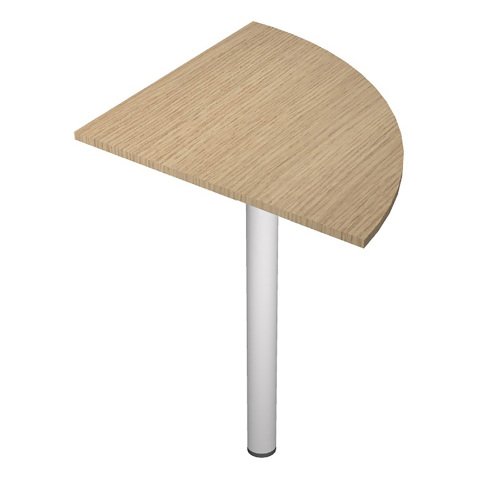Angolare 800 x 800 mm per unire due scrivanie