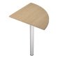 Angolare 800 x 800 mm per unire due scrivanie